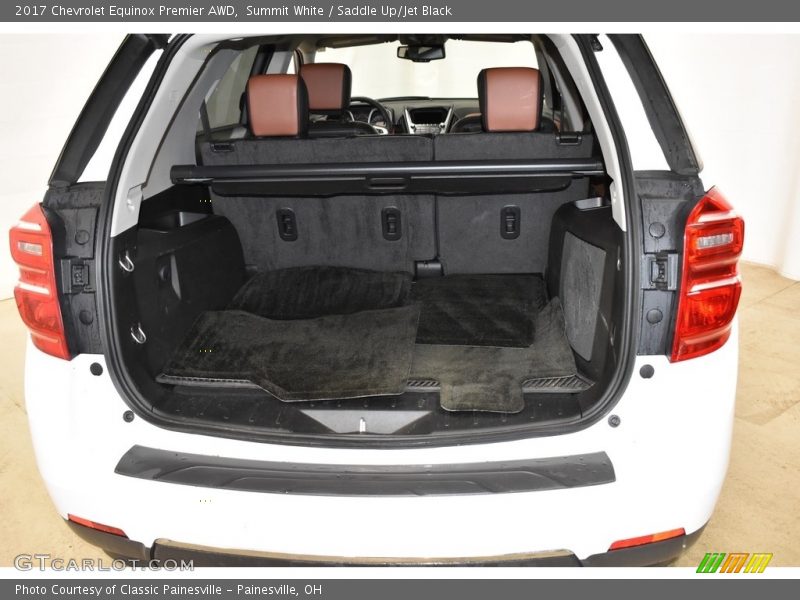 Summit White / Saddle Up/Jet Black 2017 Chevrolet Equinox Premier AWD