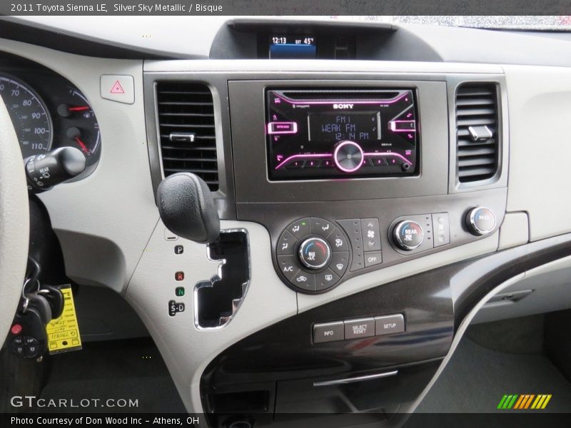 Silver Sky Metallic / Bisque 2011 Toyota Sienna LE