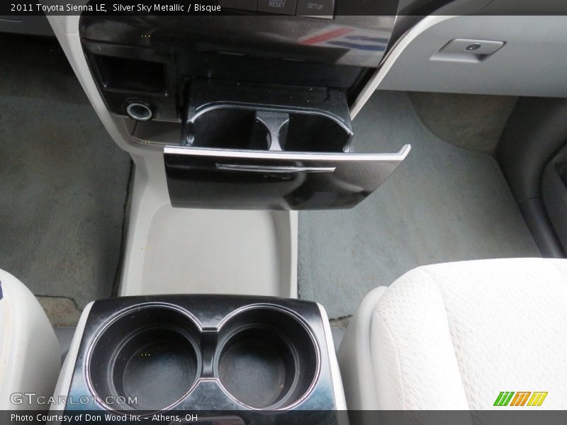 Silver Sky Metallic / Bisque 2011 Toyota Sienna LE