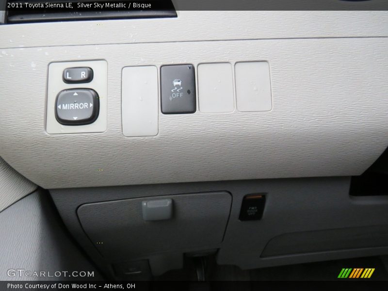 Silver Sky Metallic / Bisque 2011 Toyota Sienna LE