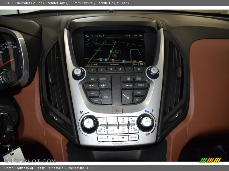 Summit White / Saddle Up/Jet Black 2017 Chevrolet Equinox Premier AWD
