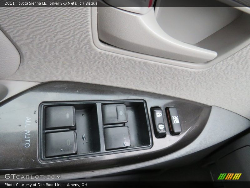 Silver Sky Metallic / Bisque 2011 Toyota Sienna LE