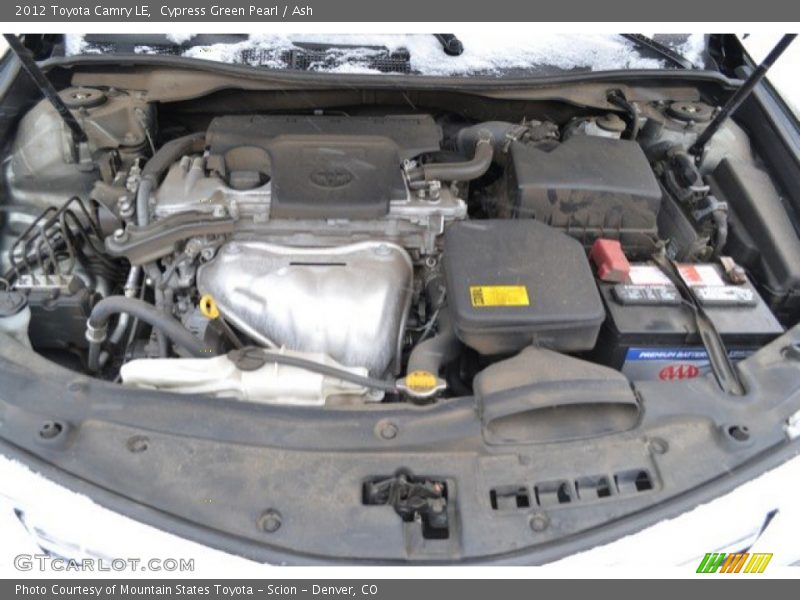 Cypress Green Pearl / Ash 2012 Toyota Camry LE