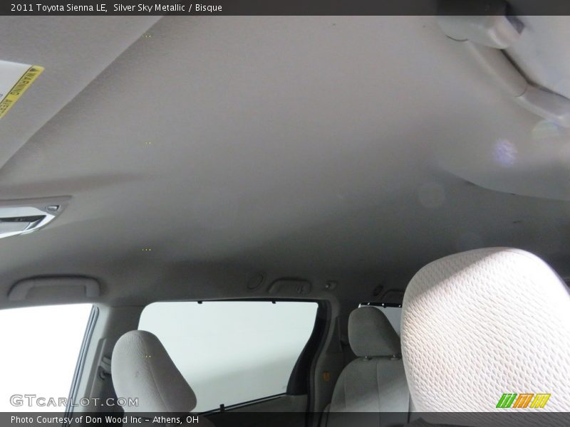 Silver Sky Metallic / Bisque 2011 Toyota Sienna LE