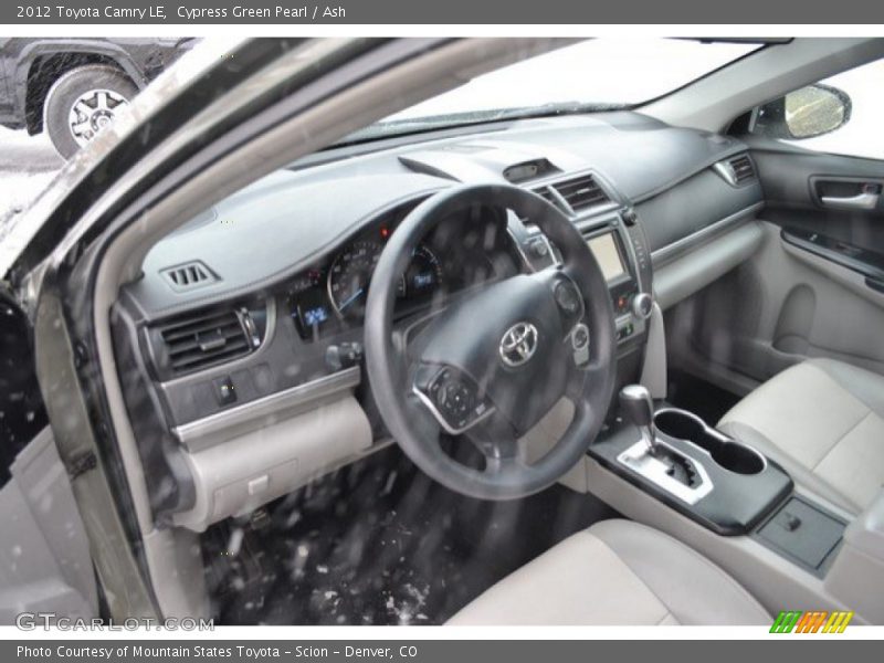 Cypress Green Pearl / Ash 2012 Toyota Camry LE