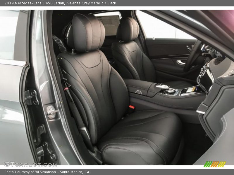 Selenite Grey Metallic / Black 2019 Mercedes-Benz S 450 Sedan