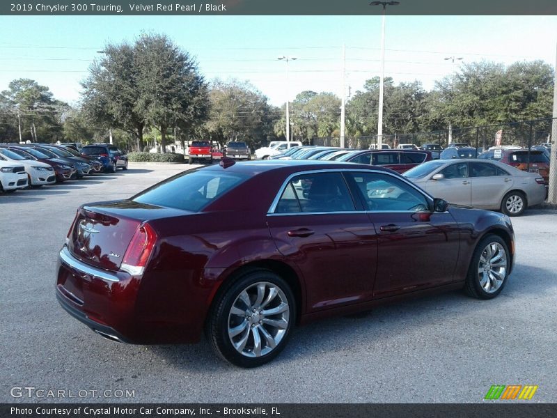 Velvet Red Pearl / Black 2019 Chrysler 300 Touring