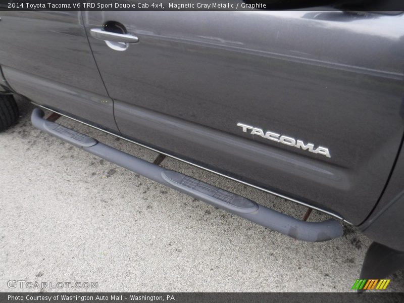Magnetic Gray Metallic / Graphite 2014 Toyota Tacoma V6 TRD Sport Double Cab 4x4