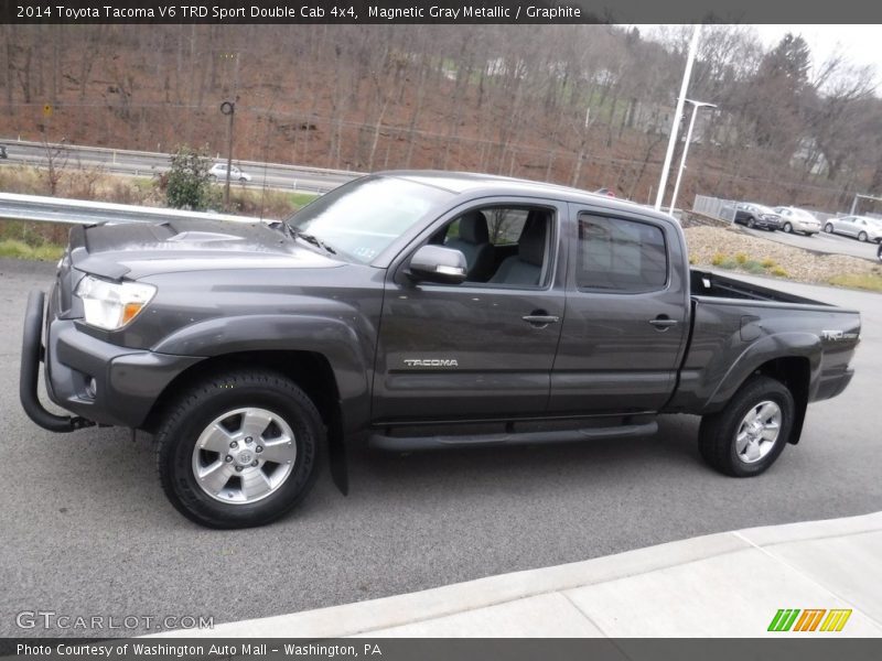 Magnetic Gray Metallic / Graphite 2014 Toyota Tacoma V6 TRD Sport Double Cab 4x4