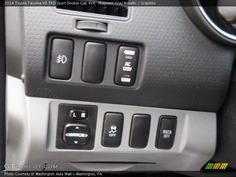 Magnetic Gray Metallic / Graphite 2014 Toyota Tacoma V6 TRD Sport Double Cab 4x4