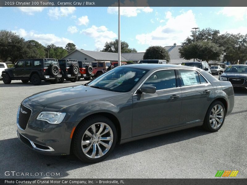Ceramic Gray / Black 2019 Chrysler 300 Touring