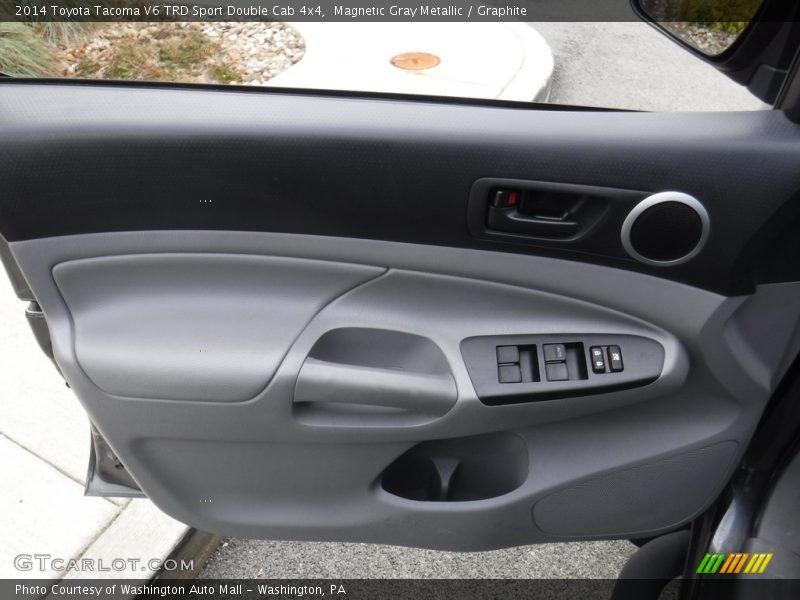 Magnetic Gray Metallic / Graphite 2014 Toyota Tacoma V6 TRD Sport Double Cab 4x4