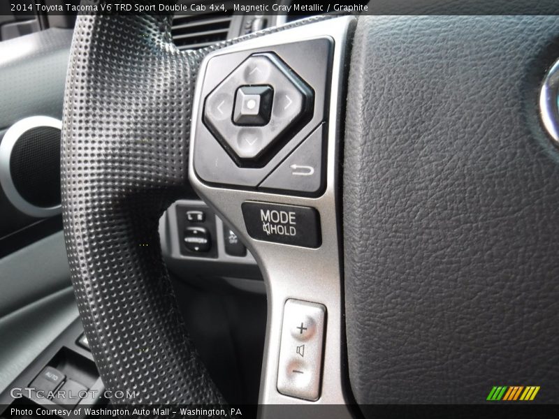Magnetic Gray Metallic / Graphite 2014 Toyota Tacoma V6 TRD Sport Double Cab 4x4