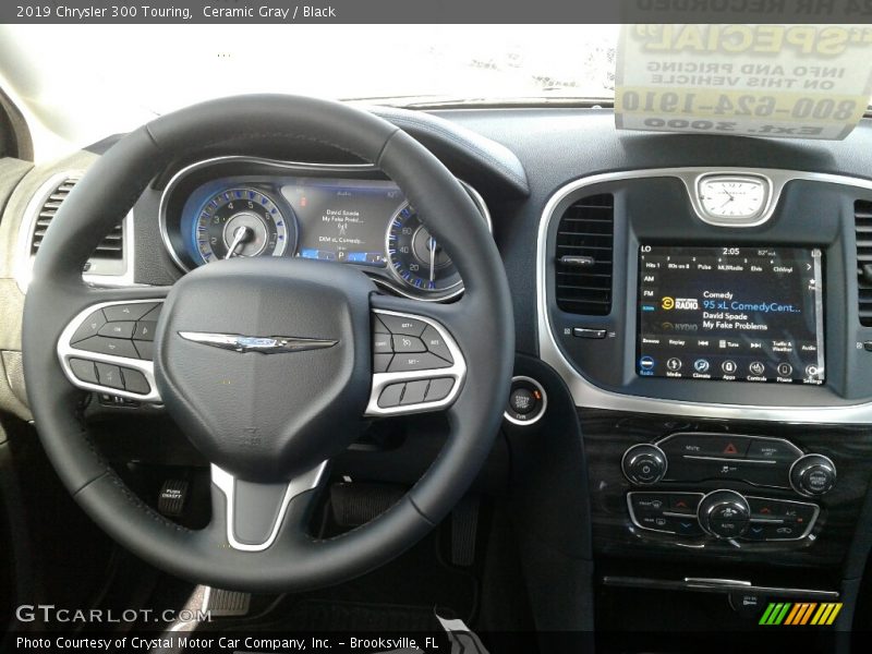 Ceramic Gray / Black 2019 Chrysler 300 Touring