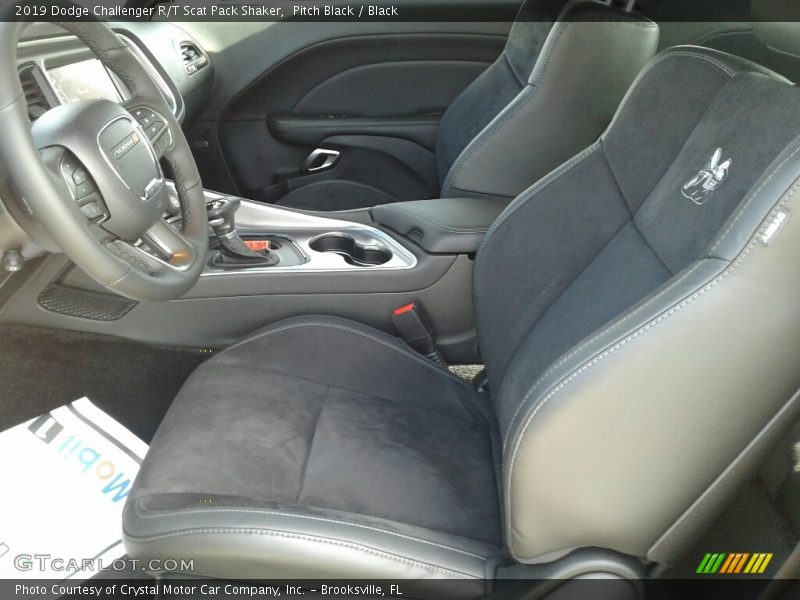 Pitch Black / Black 2019 Dodge Challenger R/T Scat Pack Shaker