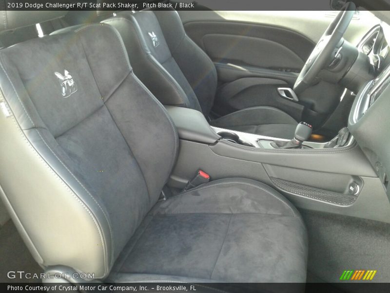 Pitch Black / Black 2019 Dodge Challenger R/T Scat Pack Shaker