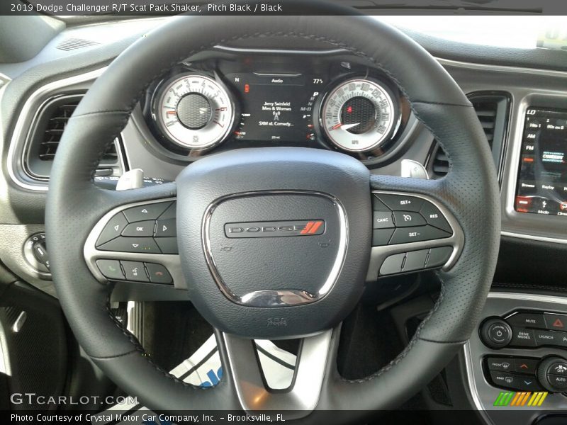 Pitch Black / Black 2019 Dodge Challenger R/T Scat Pack Shaker