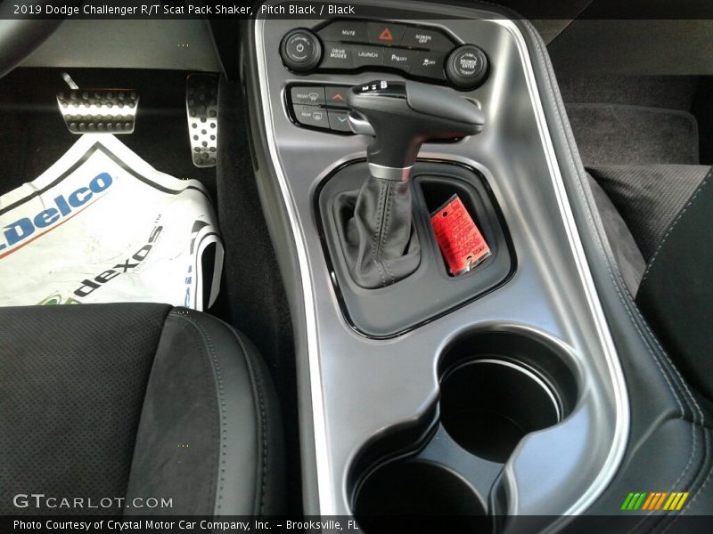 Pitch Black / Black 2019 Dodge Challenger R/T Scat Pack Shaker