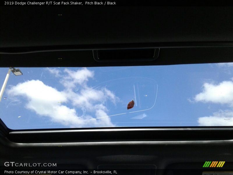 Pitch Black / Black 2019 Dodge Challenger R/T Scat Pack Shaker