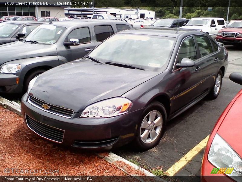 Slate Metallic / Neutral 2009 Chevrolet Impala LT