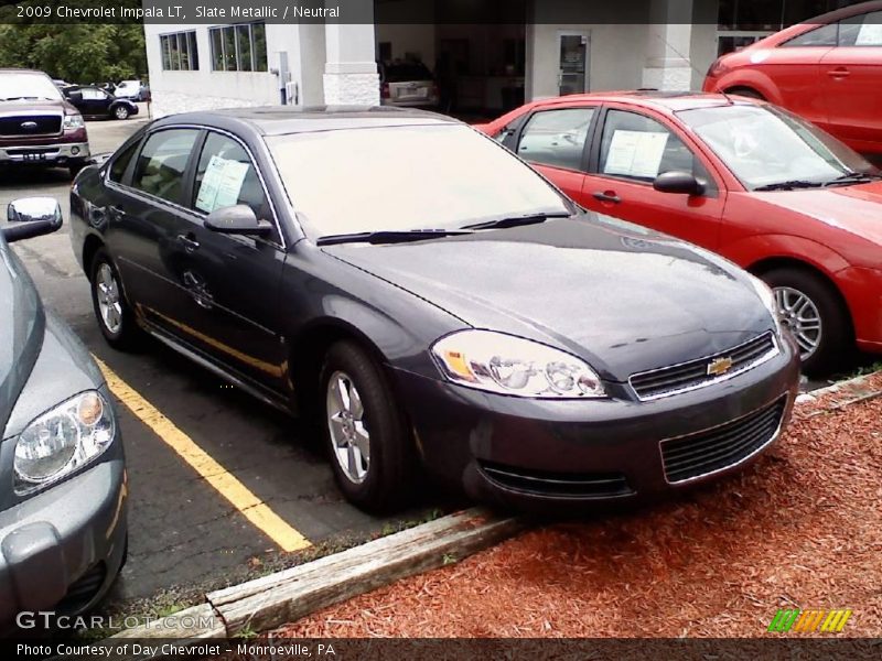 Slate Metallic / Neutral 2009 Chevrolet Impala LT