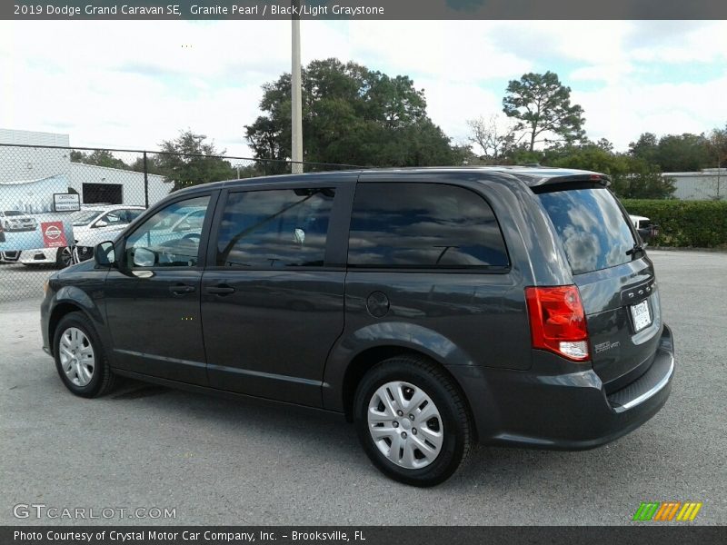 Granite Pearl / Black/Light Graystone 2019 Dodge Grand Caravan SE