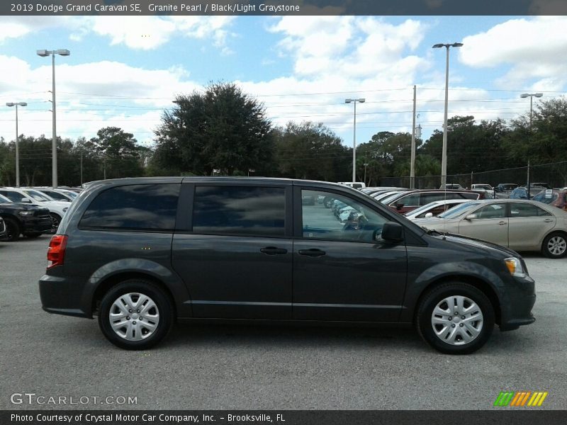 Granite Pearl / Black/Light Graystone 2019 Dodge Grand Caravan SE