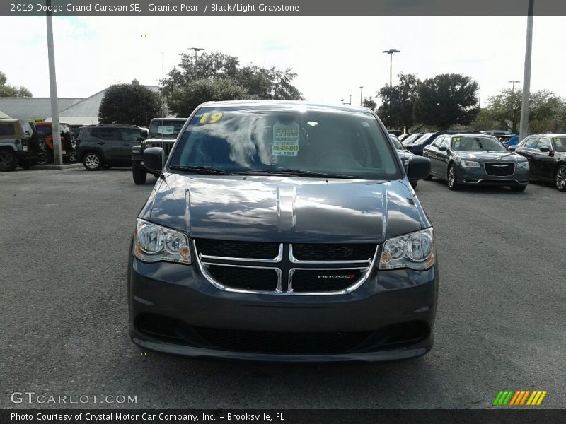 Granite Pearl / Black/Light Graystone 2019 Dodge Grand Caravan SE