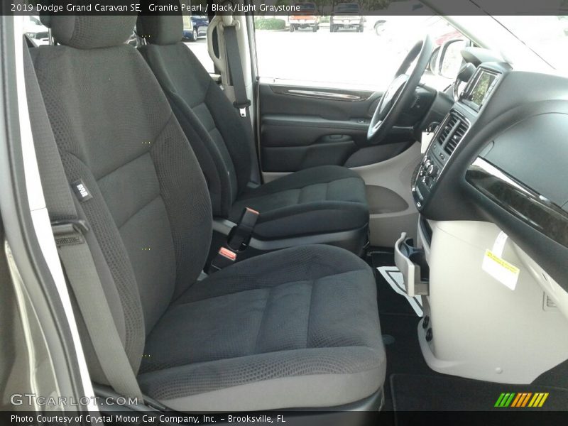 Granite Pearl / Black/Light Graystone 2019 Dodge Grand Caravan SE