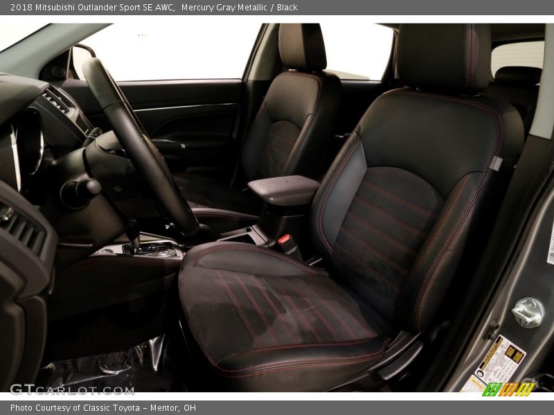 Mercury Gray Metallic / Black 2018 Mitsubishi Outlander Sport SE AWC