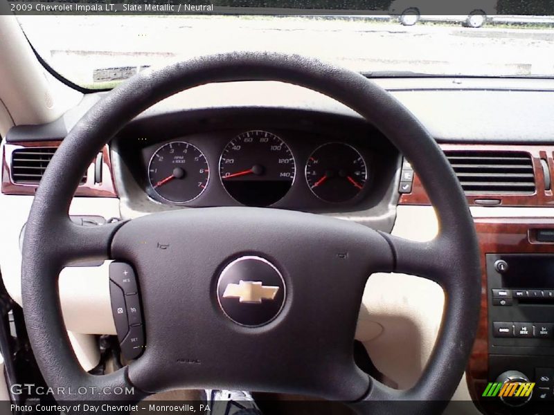Slate Metallic / Neutral 2009 Chevrolet Impala LT