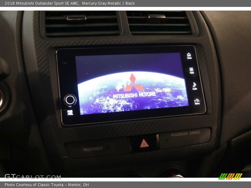 Mercury Gray Metallic / Black 2018 Mitsubishi Outlander Sport SE AWC