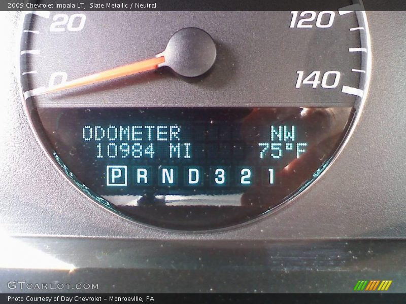 Slate Metallic / Neutral 2009 Chevrolet Impala LT