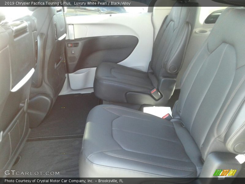 Luxury White Pearl / Black/Alloy 2019 Chrysler Pacifica Touring L Plus