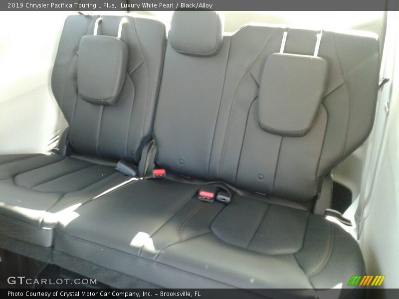 Luxury White Pearl / Black/Alloy 2019 Chrysler Pacifica Touring L Plus
