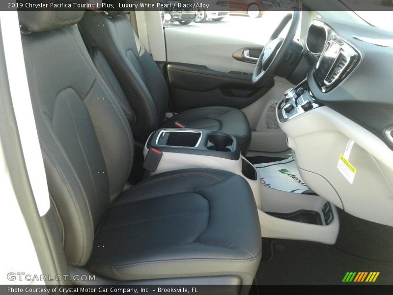 Luxury White Pearl / Black/Alloy 2019 Chrysler Pacifica Touring L Plus