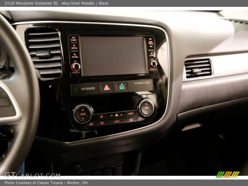 Controls of 2018 Outlander ES
