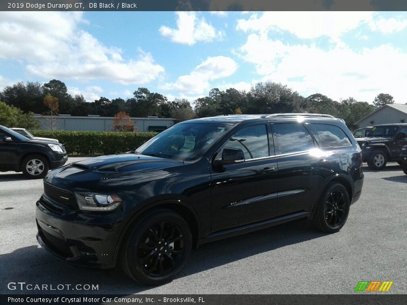 DB Black / Black 2019 Dodge Durango GT