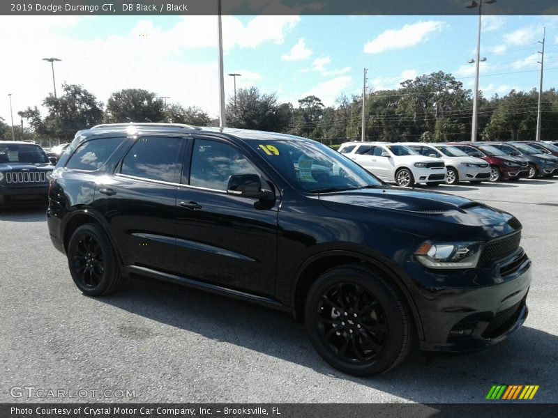 DB Black / Black 2019 Dodge Durango GT