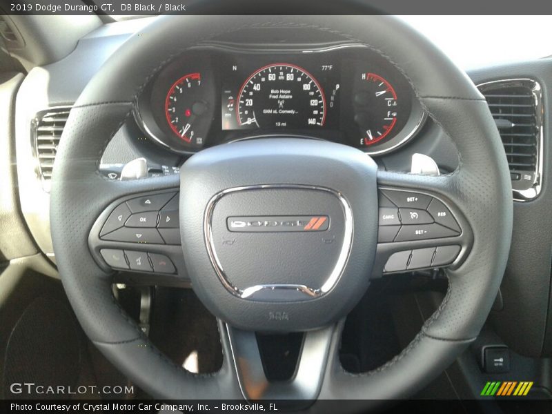 DB Black / Black 2019 Dodge Durango GT