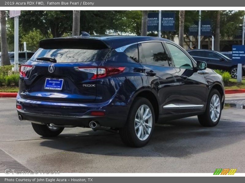 Fathom Blue Pearl / Ebony 2019 Acura RDX FWD