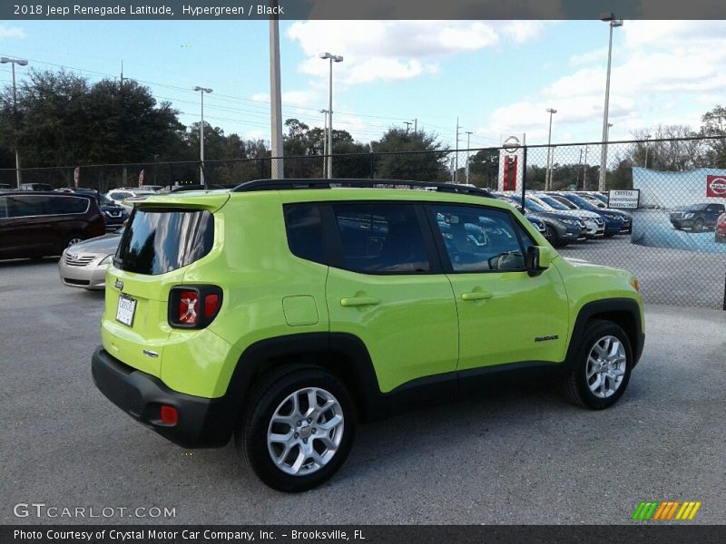 Hypergreen / Black 2018 Jeep Renegade Latitude