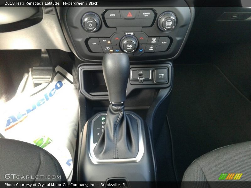 Hypergreen / Black 2018 Jeep Renegade Latitude