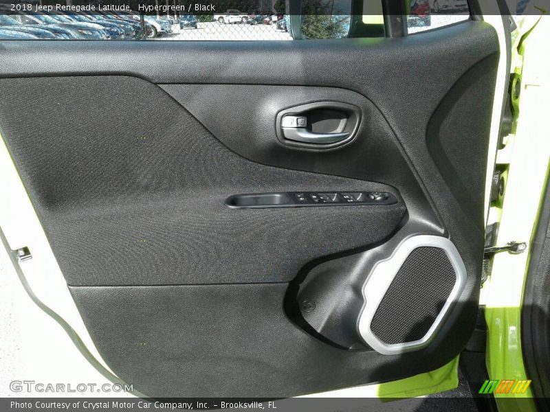 Hypergreen / Black 2018 Jeep Renegade Latitude