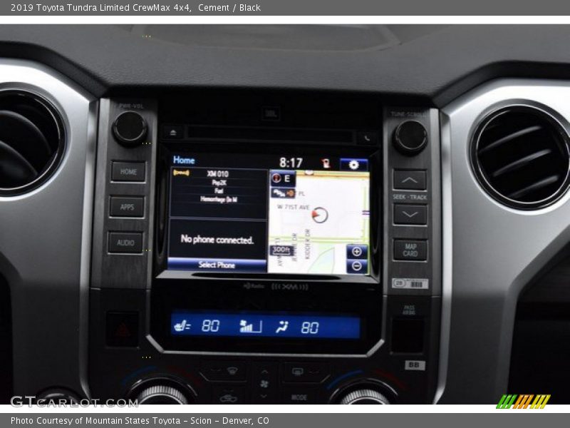 Cement / Black 2019 Toyota Tundra Limited CrewMax 4x4