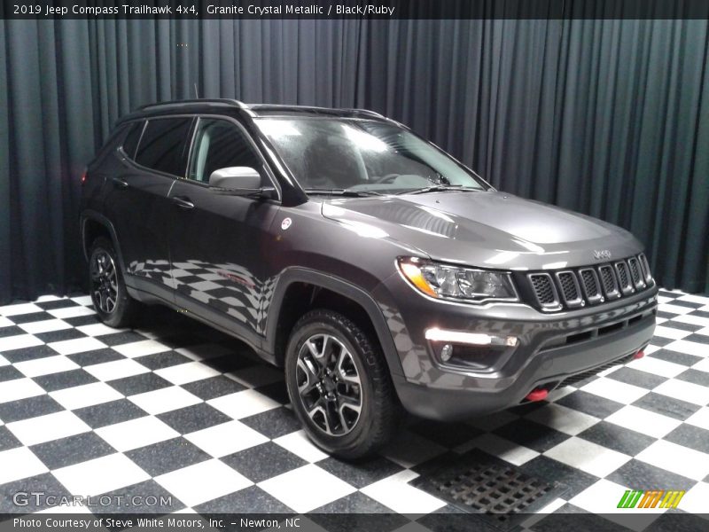Granite Crystal Metallic / Black/Ruby 2019 Jeep Compass Trailhawk 4x4