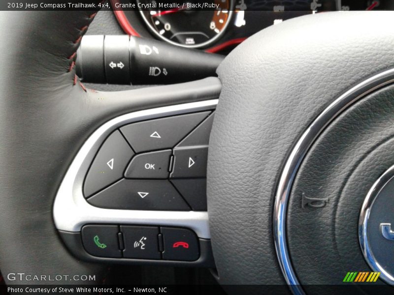 Granite Crystal Metallic / Black/Ruby 2019 Jeep Compass Trailhawk 4x4