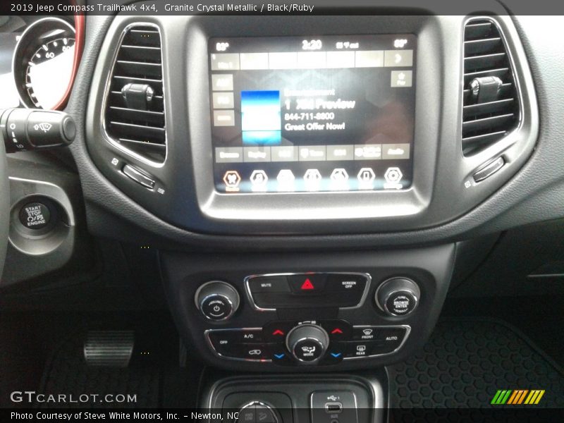 Granite Crystal Metallic / Black/Ruby 2019 Jeep Compass Trailhawk 4x4