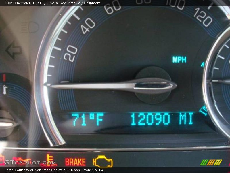 Crystal Red Metallic / Cashmere 2009 Chevrolet HHR LT