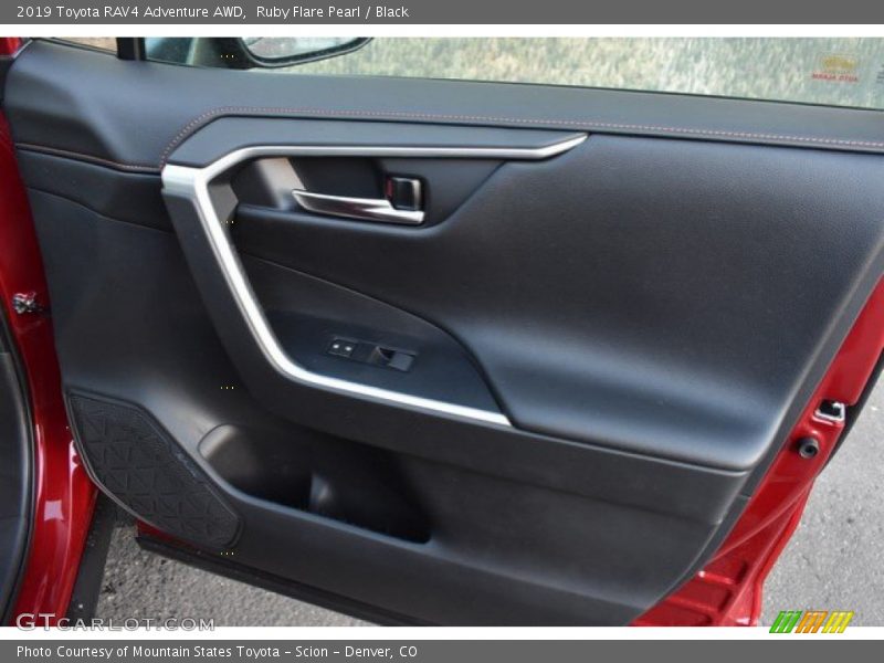 Ruby Flare Pearl / Black 2019 Toyota RAV4 Adventure AWD